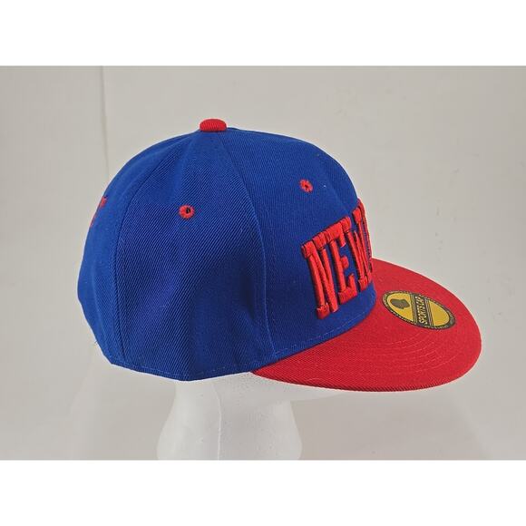 New York Hat Cap Blue& Red Sports Cap Adjustable - Picture 4 of 11